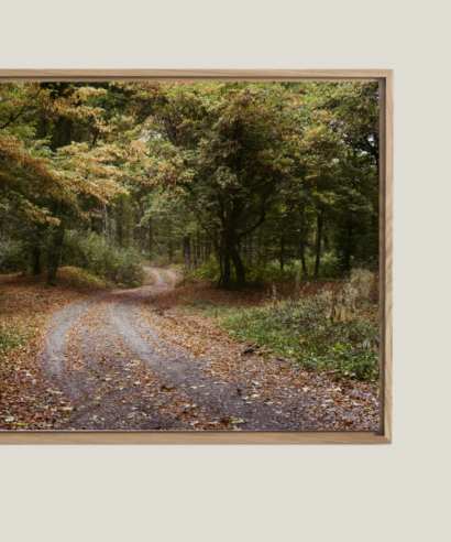 Mute Print with wooden frame