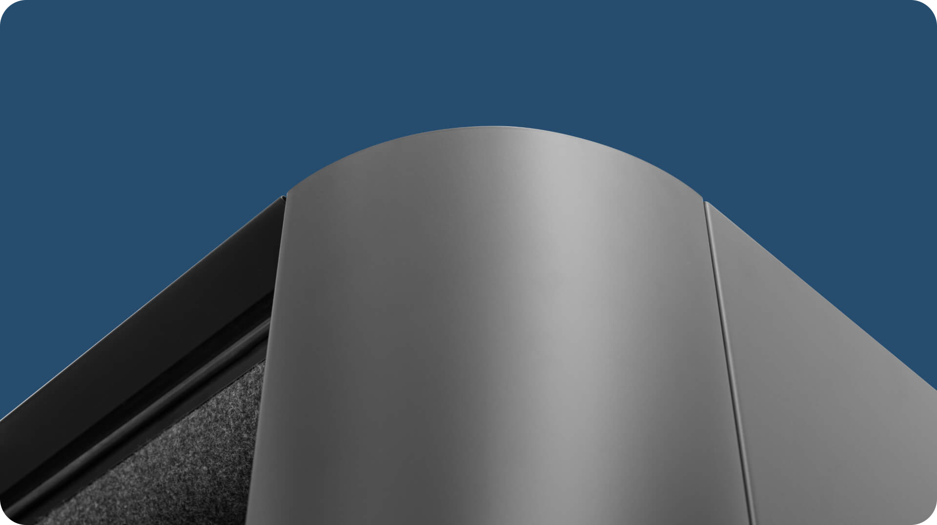 Mute Pod Exterior Stainless Steel