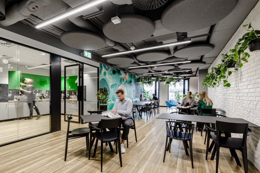 Ringier Axel Springer office interior with Blocks acoustic panels