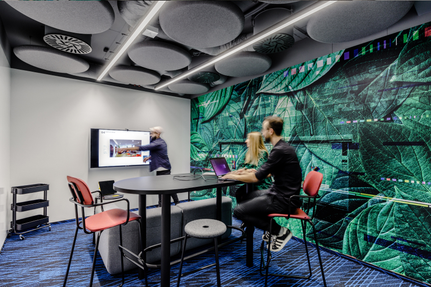 Ringier Axel Springer office interior with Blocks acoustic panels