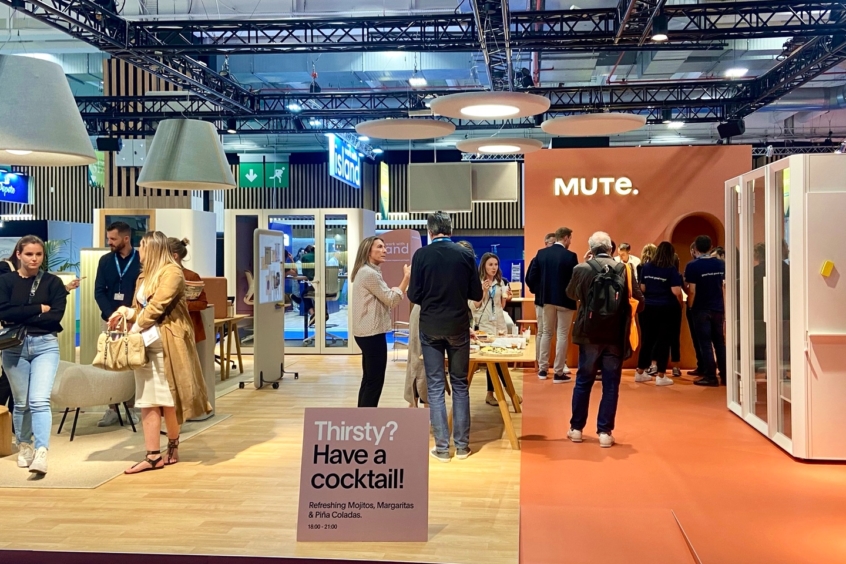 Mute Stand at Paris Workspace Expo