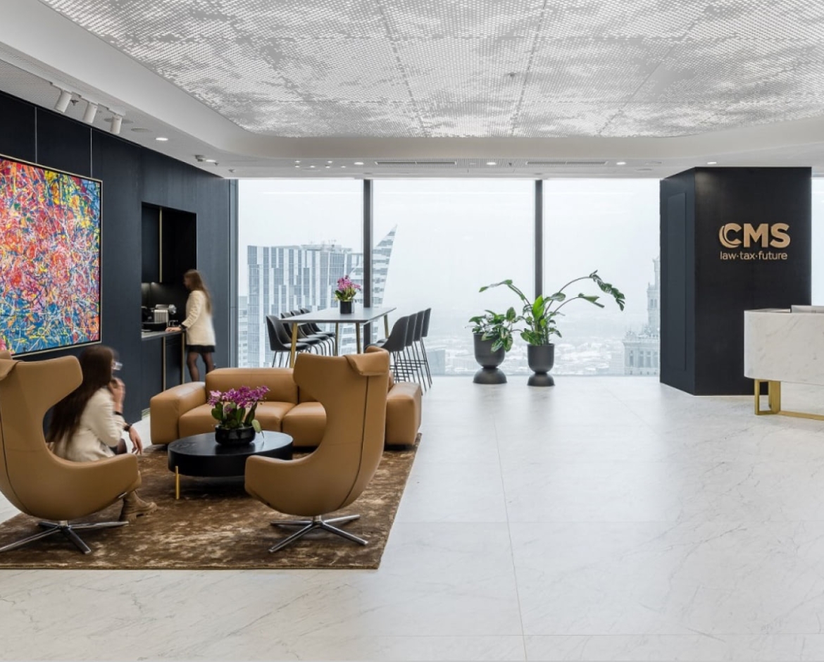 CMS Warszawa Office Lobby