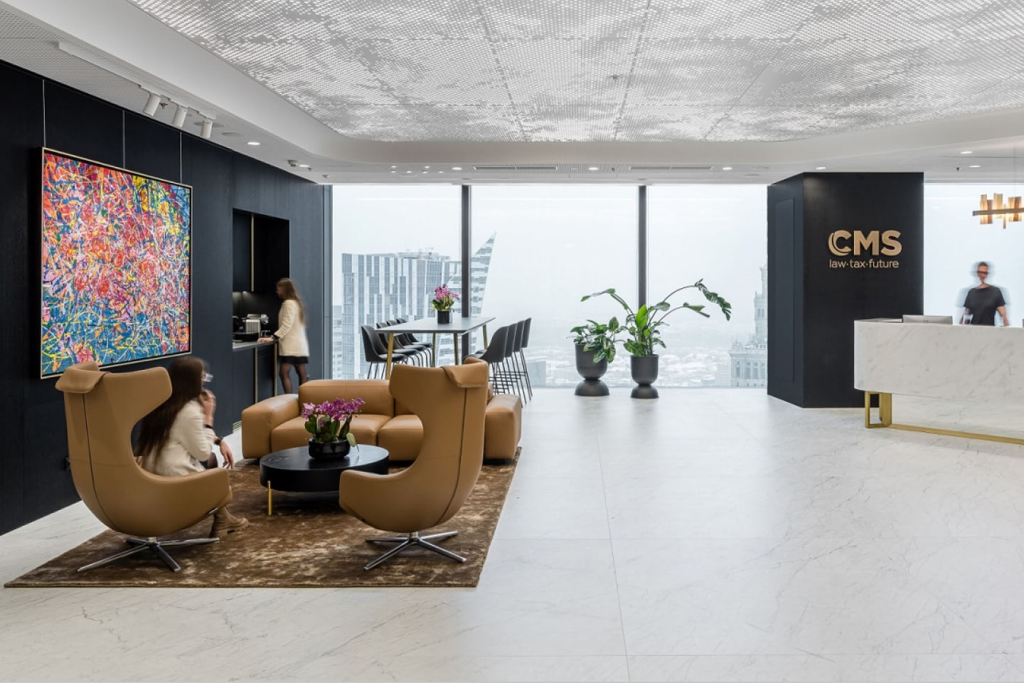 CMS Warszawa Office Lobby